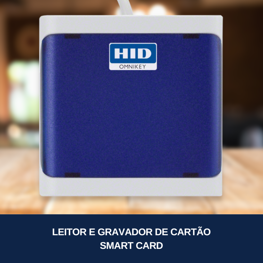 LEITOR E GRAVADOR DE CARTÃO SMART CARD