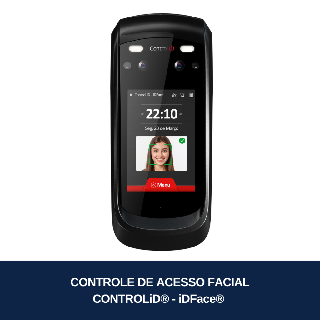 CONTROLE DE ACESSO FACIAL CONTROLiD - iDFace